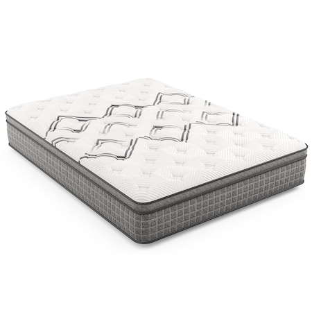 Diamond Mattress 12 in. Soto Euro Top Mattresses - Medium NLDRET-1110